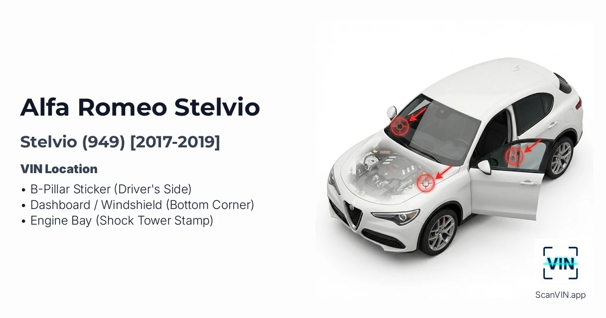 Alfa-romeo Stelvio 949 2017 2019