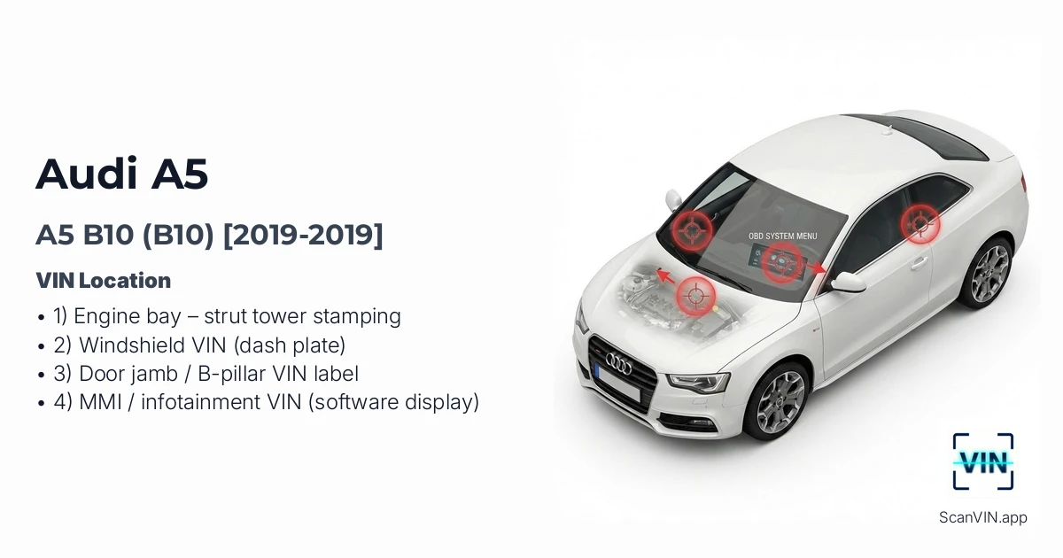 Audi A5 B10 B10 2019 2019