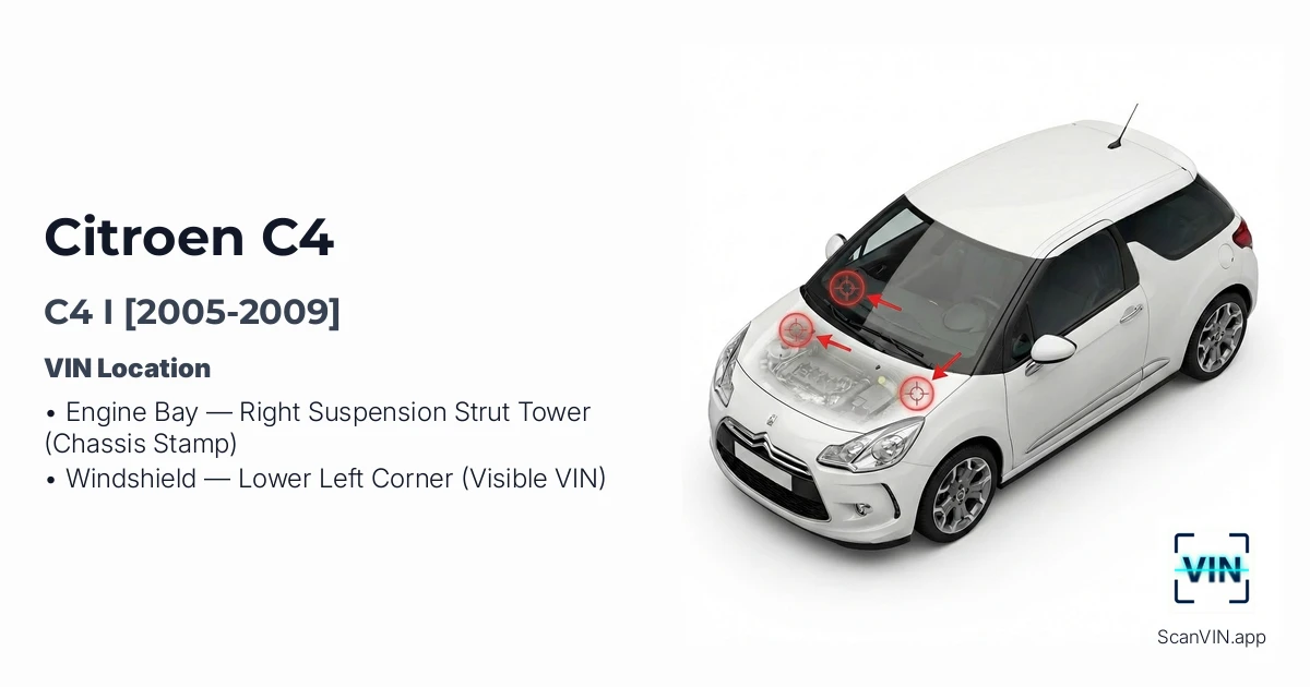 Citroen C4 I 2005 2009