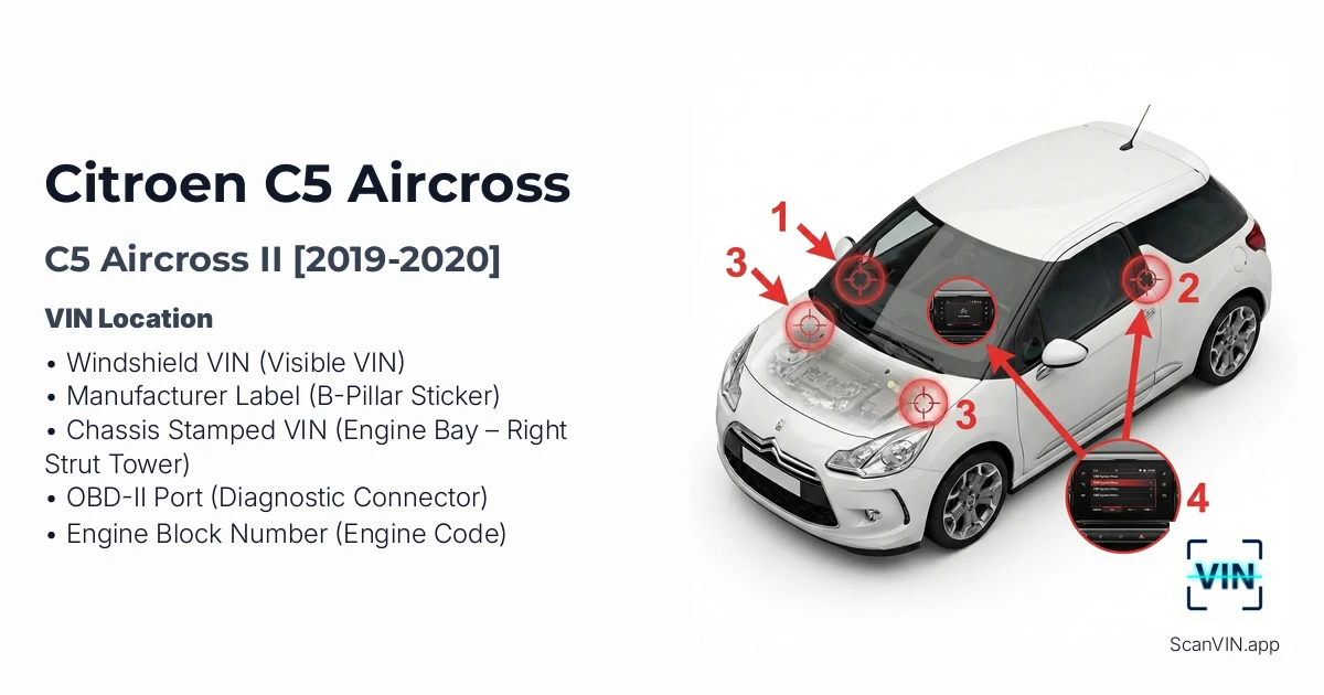 Citroen C5 Aircross II 2019 2020