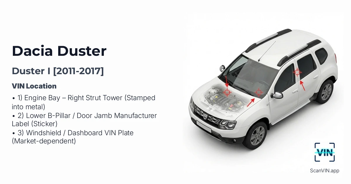 Dacia Duster I 2011 2017