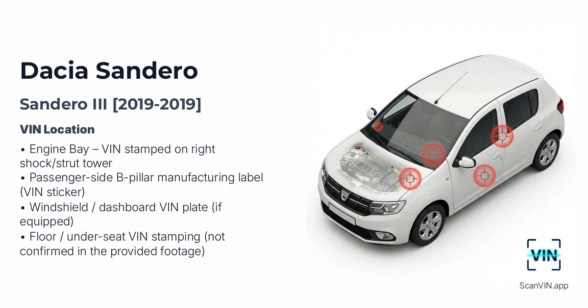 Dacia Sandero III 2019 2019
