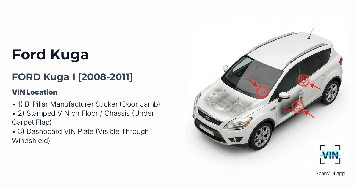 Ford Kuga I 2008 2011