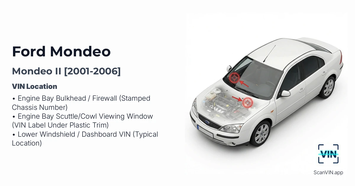 Ford Mondeo II 2001 2006