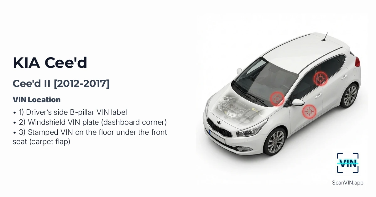 Kia Ceed II 2012 2017