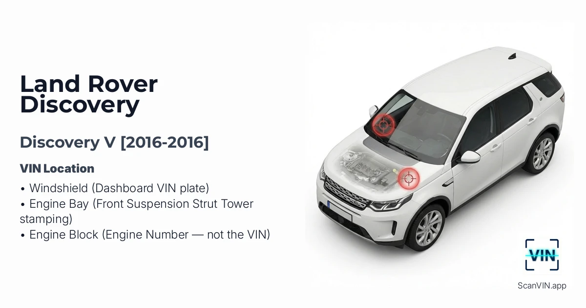 Land-rover Discovery V 2016 2016