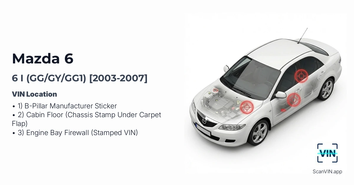 Mazda 6 I Gggygg1 2003 2007