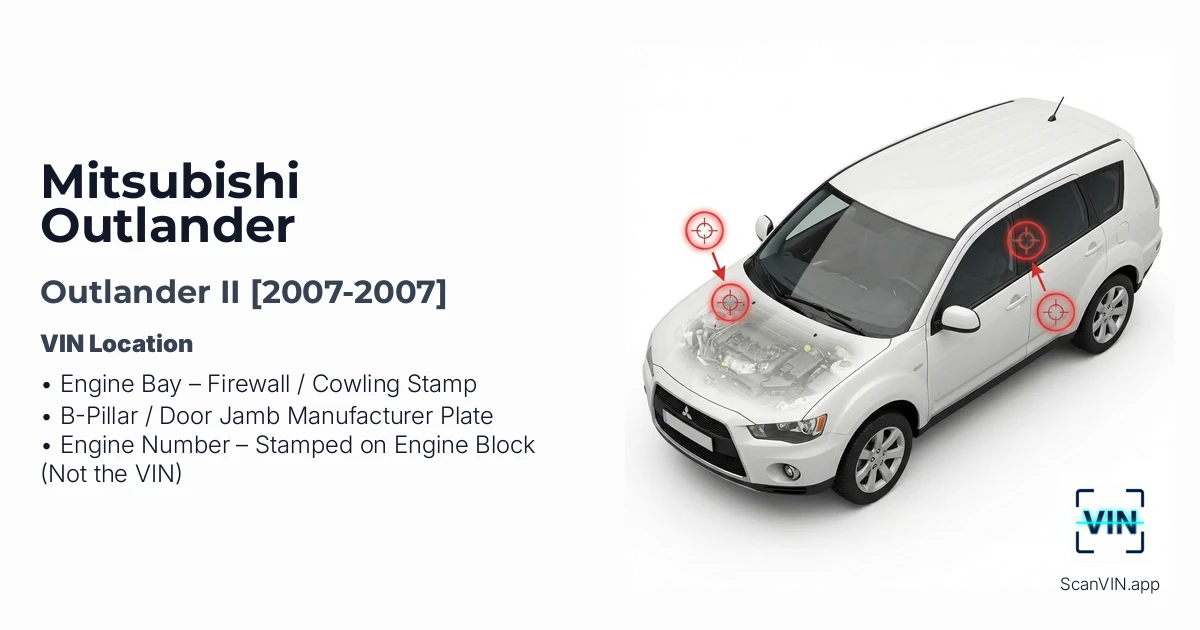 Mitsubishi Outlander II 2007 2007