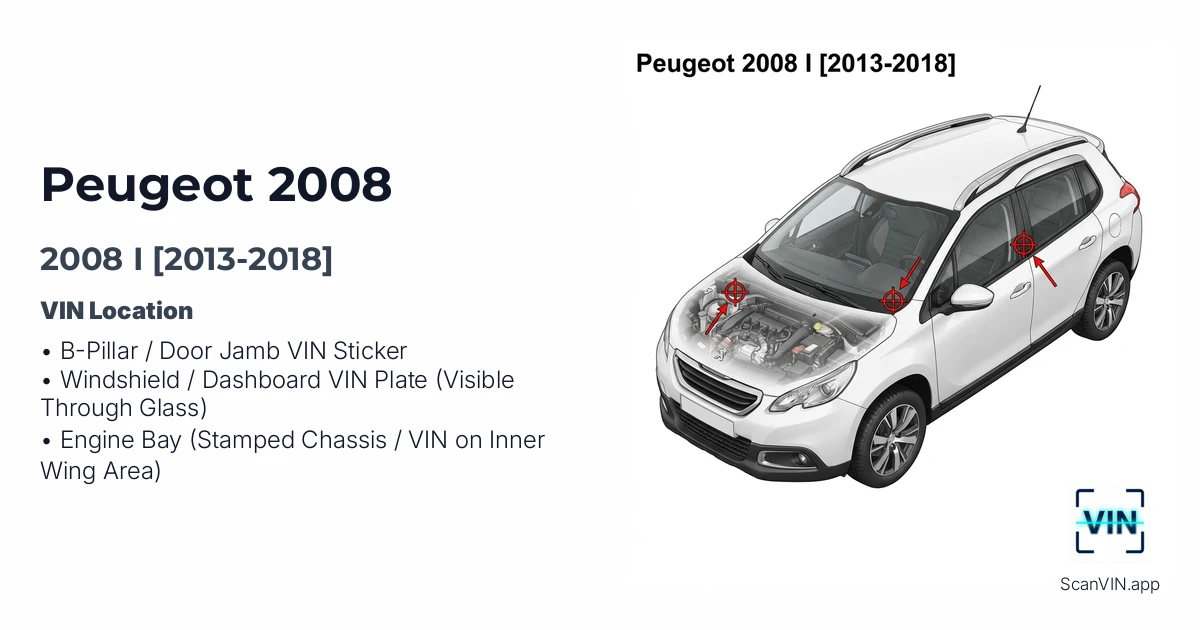 Peugeot 2008 I 2013 2018