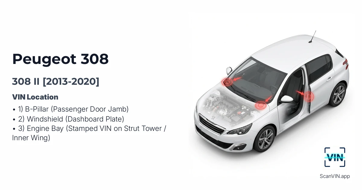 Peugeot 308 II 2013 2020