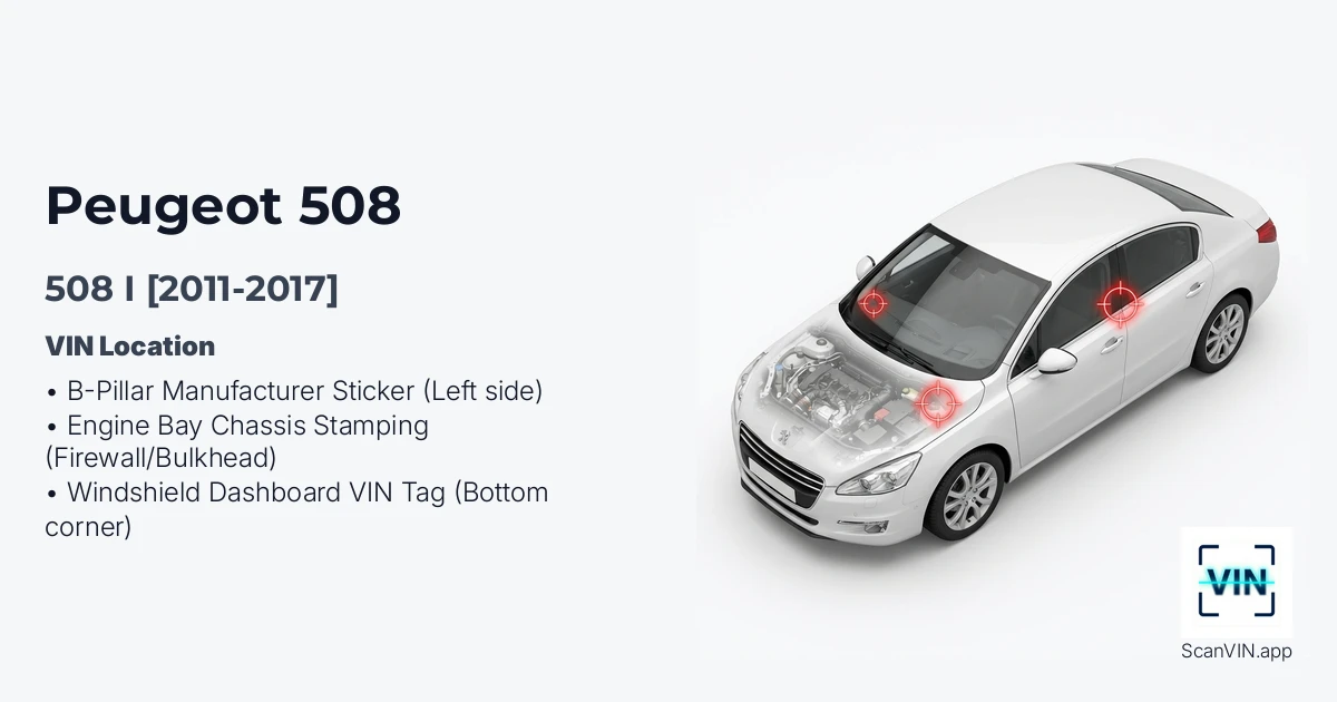 Peugeot 508 I 2011 2017