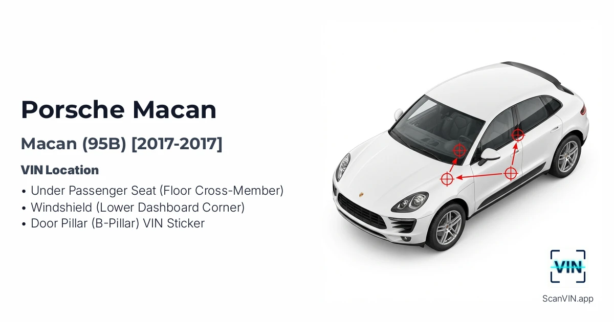 Porsche Macan 95b 2017 2017