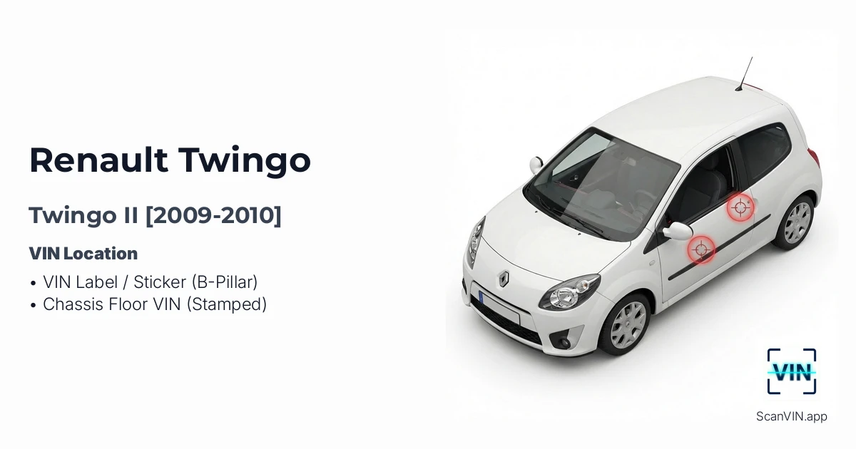Renault Twingo II 2009 2010