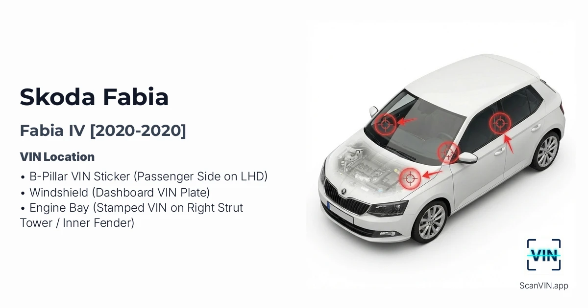 Skoda Fabia IV 2020 2020