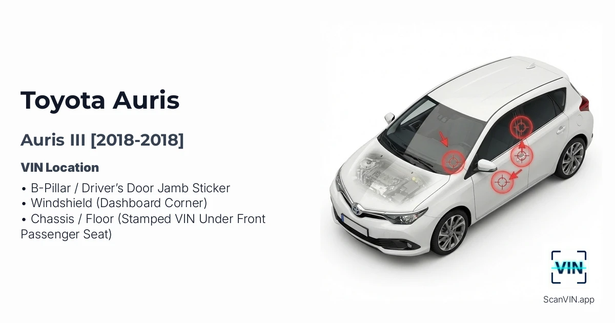 Toyota Auris III 2018 2018