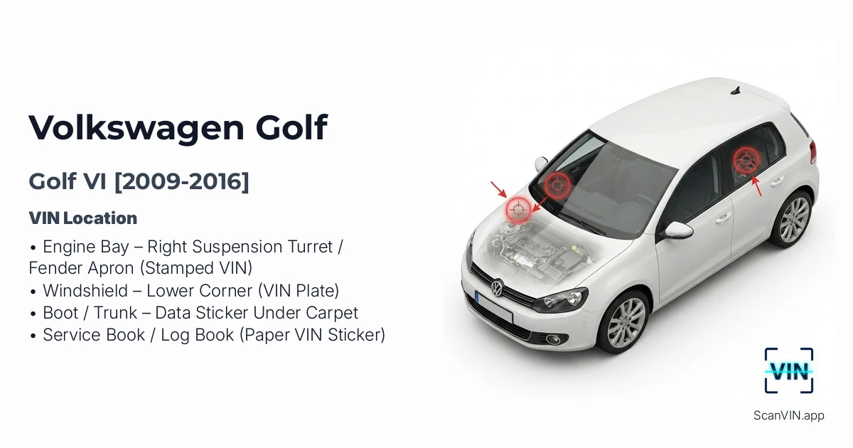 Volkswagen Golf VI 2009 2016