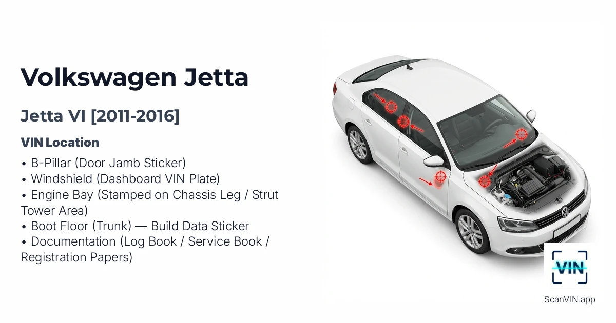 Volkswagen Jetta VI 2011 2016