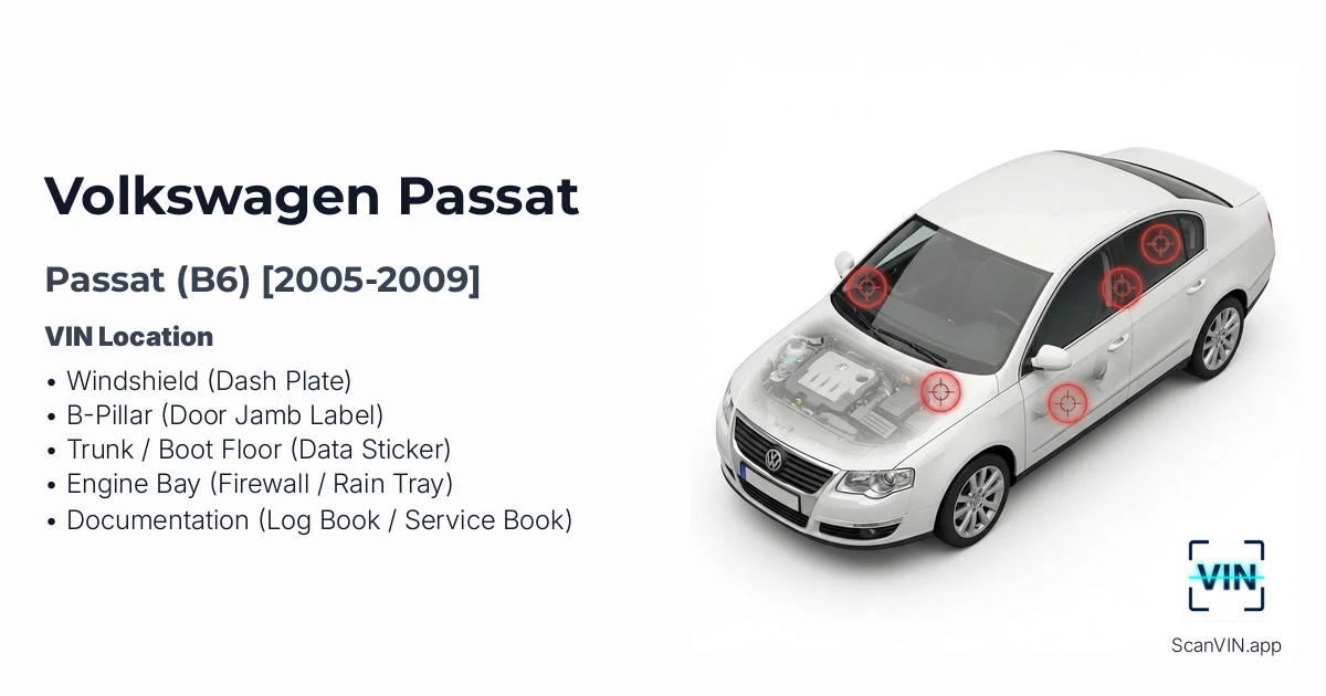 Volkswagen Passat B6 2005 2009