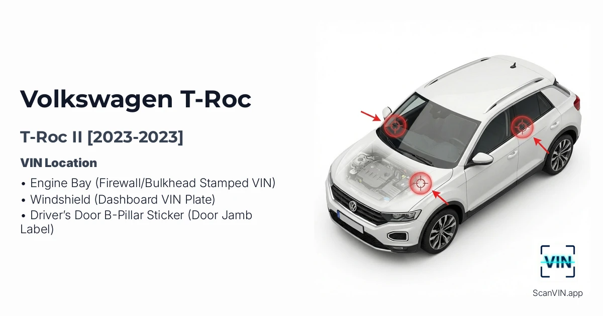 Volkswagen T Roc II 2023 2023