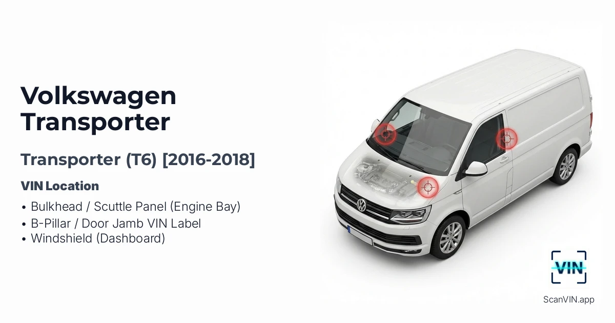 Volkswagen Transporter T6 2016 2018