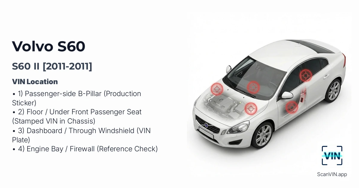 Volvo S60 II 2011 2011