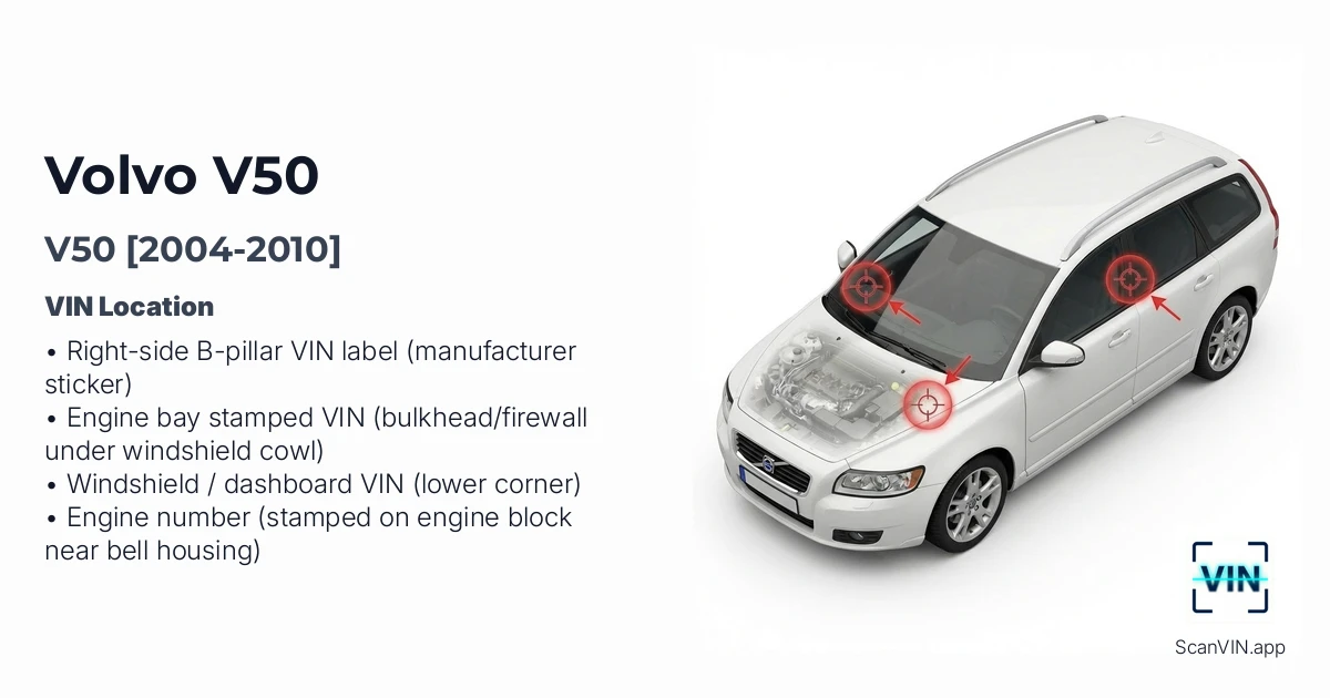 Volvo V50 2004 2010